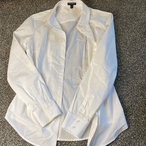 White button down blouse | Express | Size XS